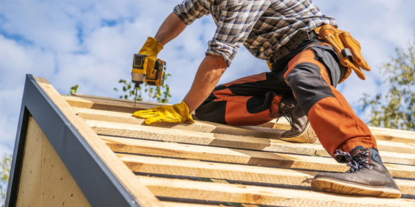 Équipe de couvreurs